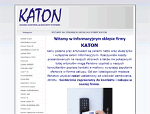 Tablet Screenshot of katon.eu